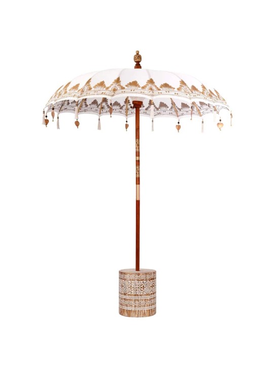 Balilaste parasiil kreemjas 180-190 cm puuvill, massiivne puit