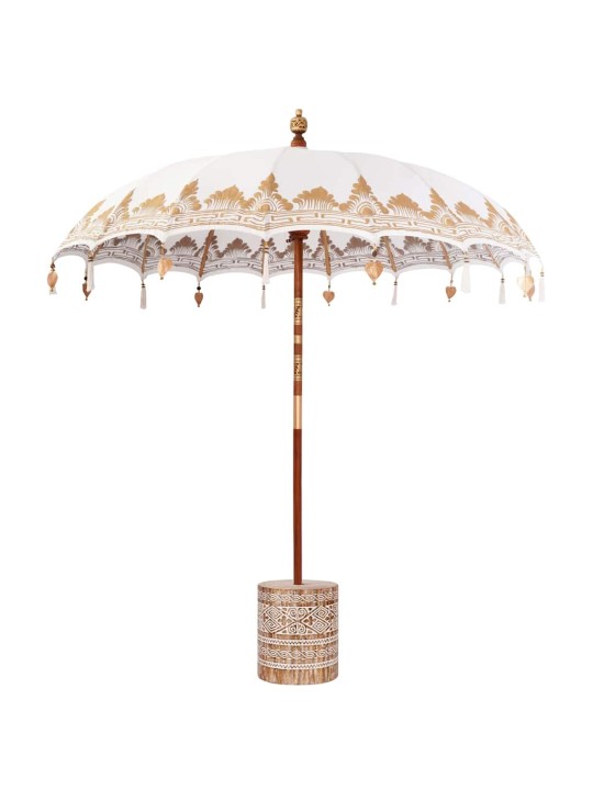 Balilaste parasiil kreemjas 210-220 cm puuvill, massiivne puit