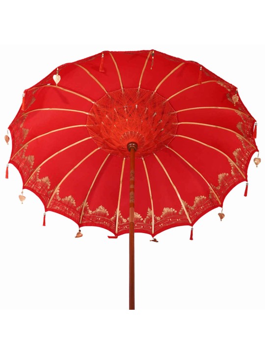 Balilaste parasiil punane 210-220 cm puuvill, massiivne puit