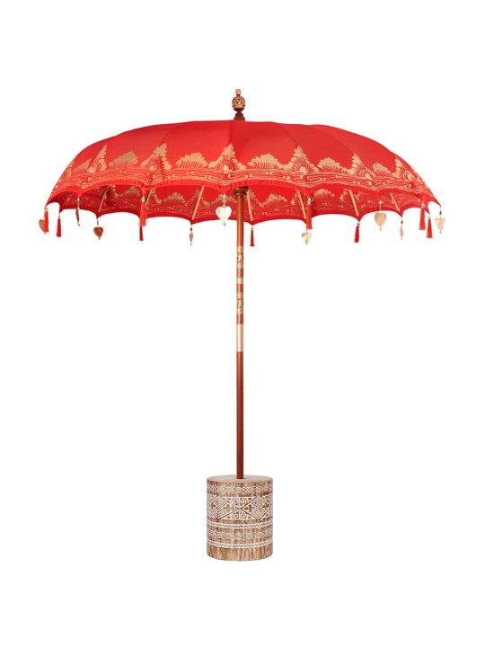 Balilaste parasiil punane 210-220 cm puuvill, massiivne puit