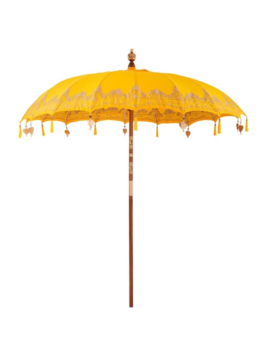 Balilaste parasiil kollane 210-220 cm puuvill, massiivne puit