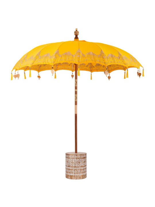 Balilaste parasiil kollane 210-220 cm puuvill, massiivne puit