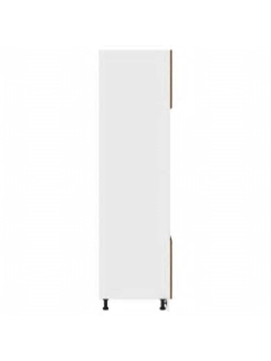 MIKROLAINEKAPP “LYON” OLD WOOD 60X57X207 CM ENGINEERED WOOD