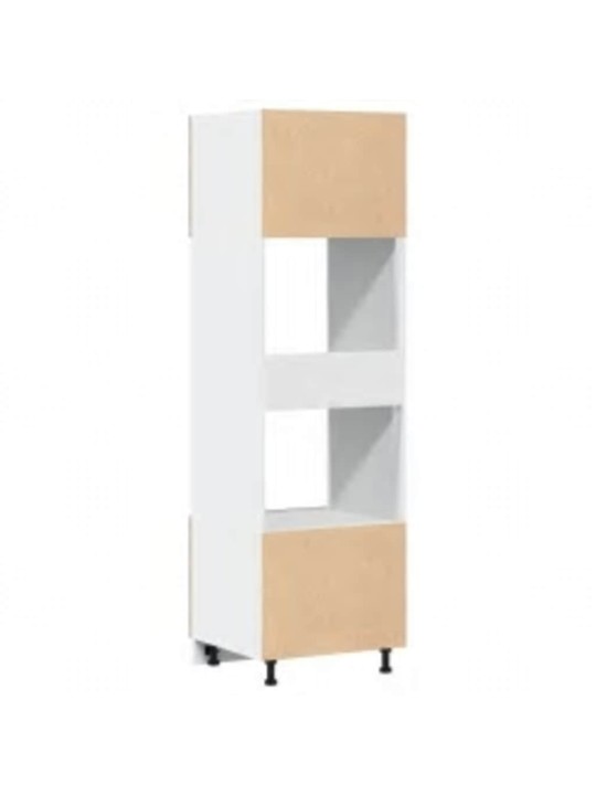 MIKROLAINEKAPP “LYON” OLD WOOD 60X57X207 CM ENGINEERED WOOD
