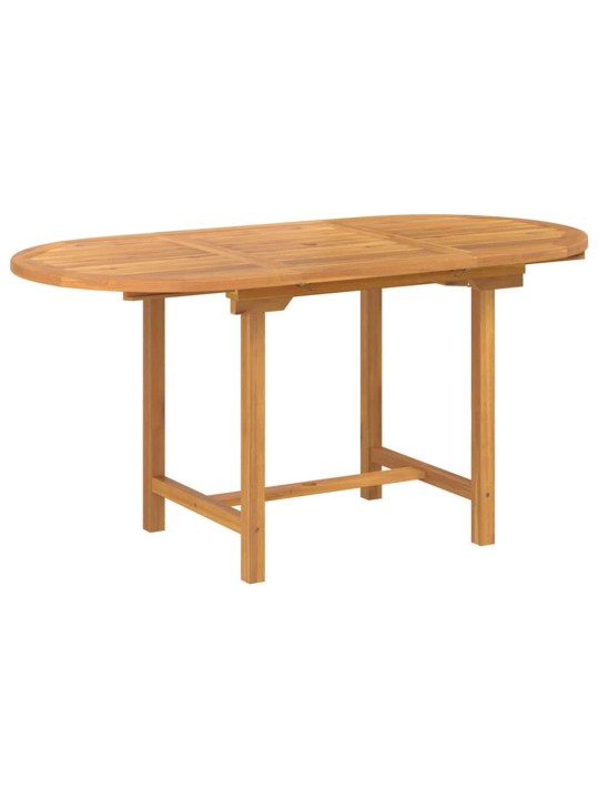 Aia söögilaudade komplekt 5 tk pruun 160 x 80 x 75 cm