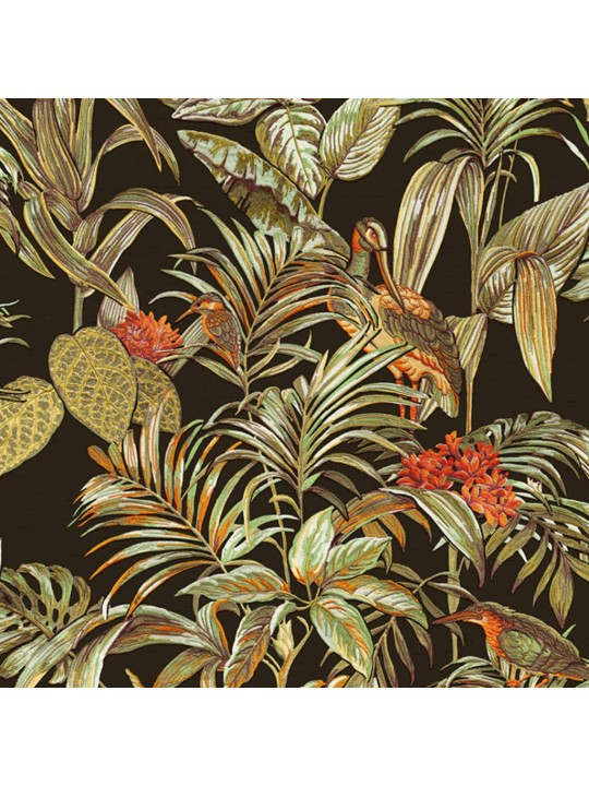 Dutch wallcoverings tapeet "bird-of-paradise", must