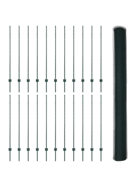 AEDADE POSTID 11 TK U-KANAL ROHELINE 140 CM TERAS, KUUSNURGA AED ROHELINE 1,4X50 M TERAS