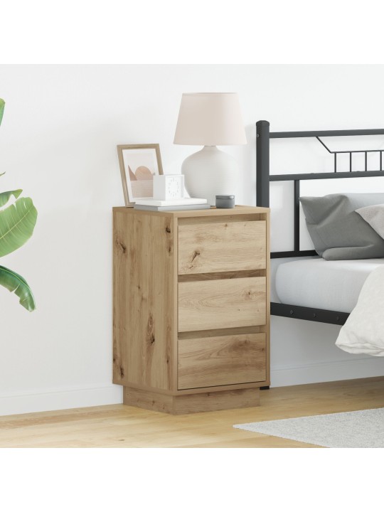 ÖÖKAPP KOOS LEDIGA ARTISAN OAK 39X34.5X65 CM TEHISPUU