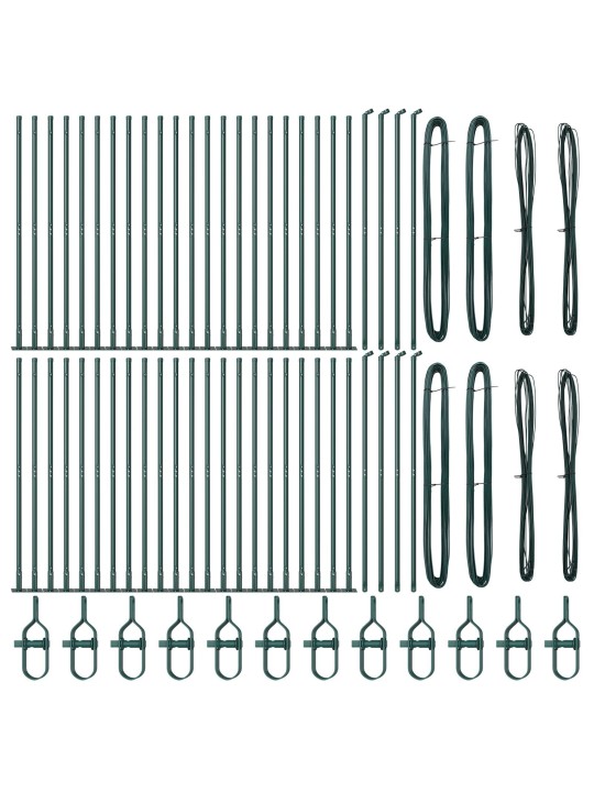 AIAPOSTID BAASPINKIDEGA 52 TK Ø32MM 78,5CM GALVANISEERITUD TERAS
