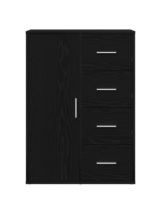 KÕRVALKAPP MUST OAK 60X31X84 CM TÖÖDELDUD PUIT