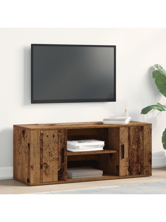 TV KAPP VANA PUIT 100X35X40 CM TÖÖDELDUD PUIDUST