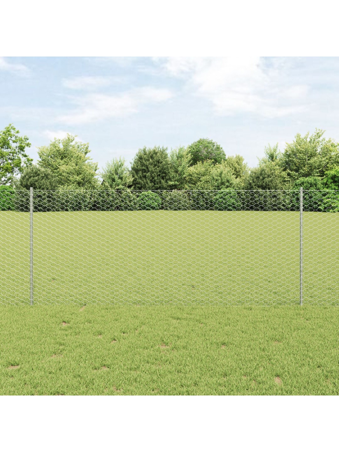 AEDAPOSTID 10 TK U-KANAL 100 CM GALVANISEERITUD TERASEST, KUUSNURKNE AED 1 X 10 M GALVANISEERITUD TERASEST