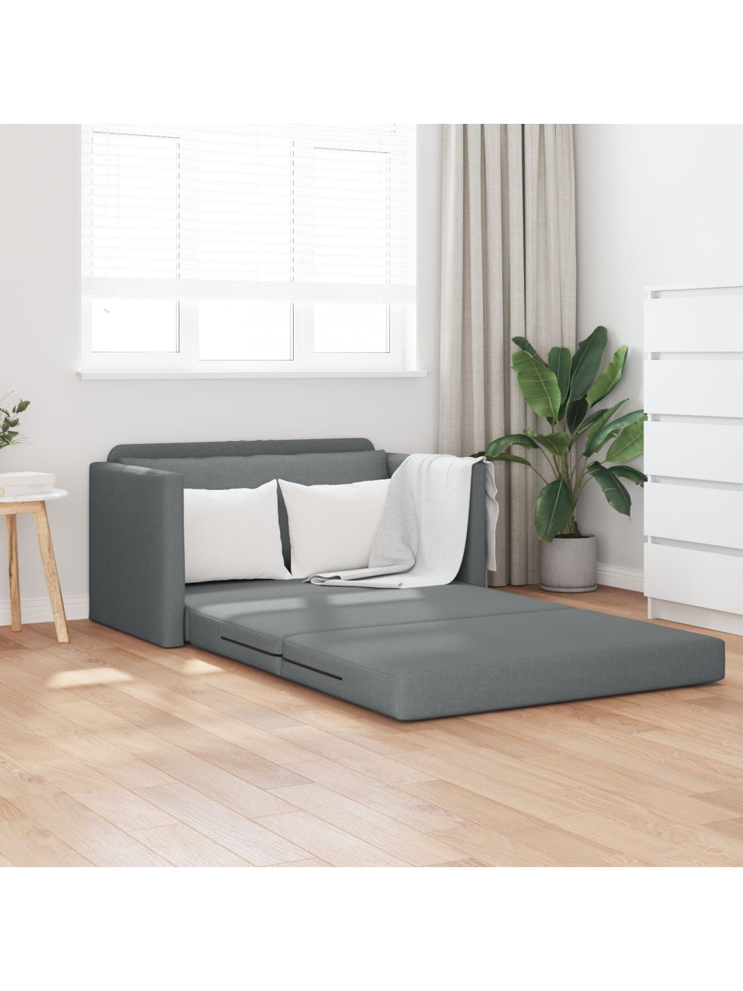 PÕRINDIIVANVOODI 2-IN-1 TUMEHALL 124X71X78 CM KANGAS