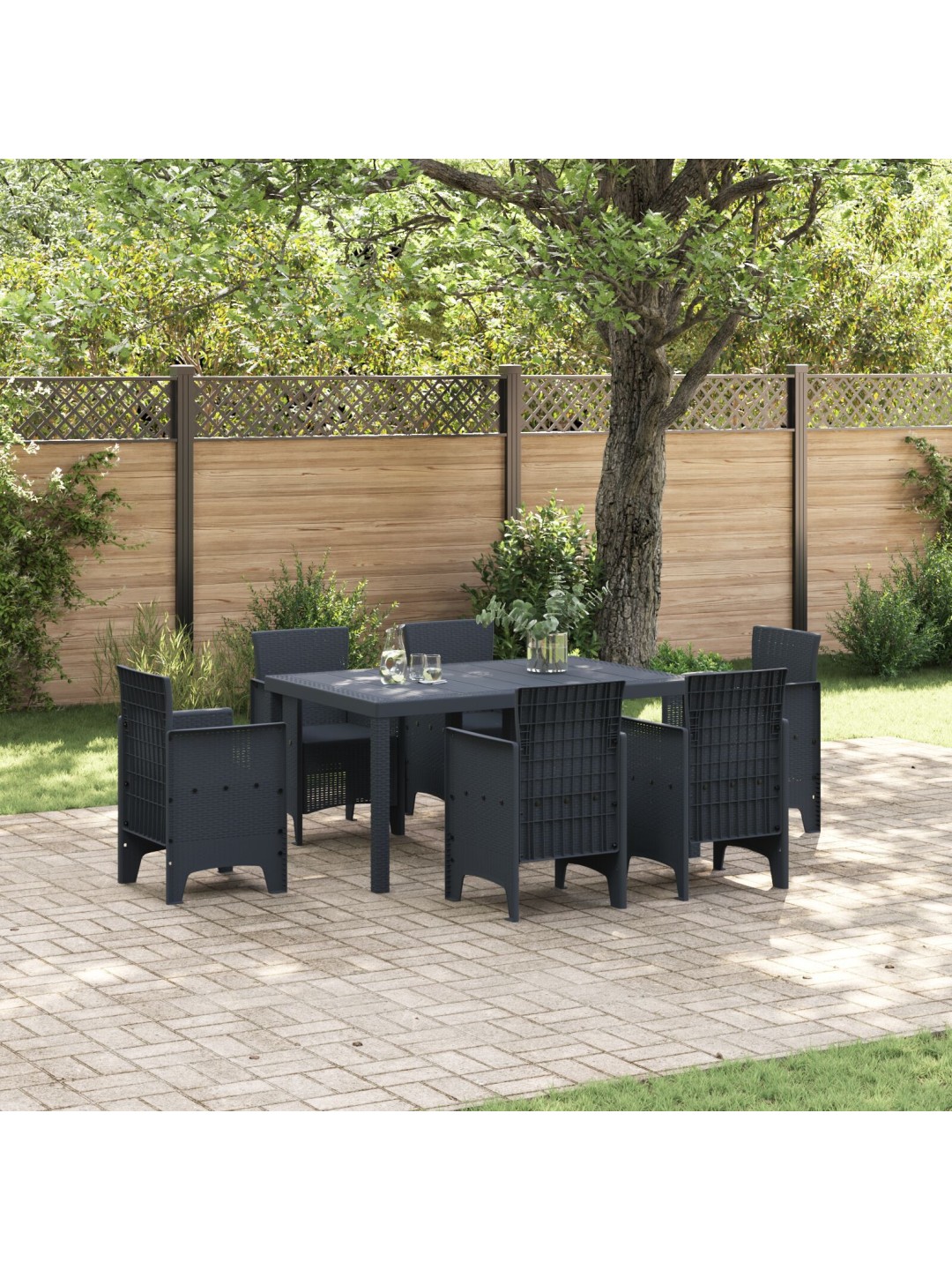 AIATOA ANTRATSIIT 150X100X73 CM POLÜ RATTAN