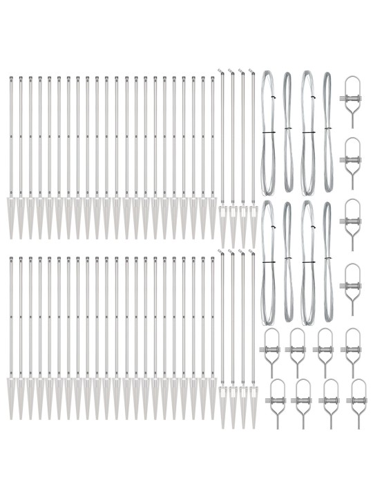 AEDAPOSTID SPIKE'IGA 52 TK Ø32 MM 120 CM GALVANISEERITUD TERAS