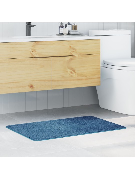 VANNITOOVAIP RISTKÜLIKULINE SININE 60X90 CM POLÜPROPÜLEEN LIBISEMISKINDEL