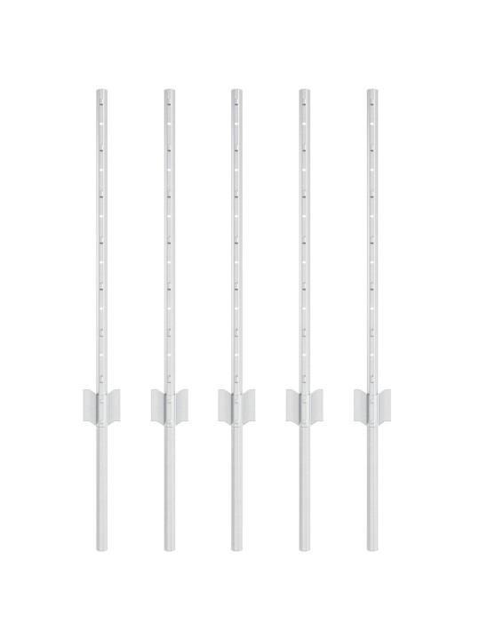 AIATARA POSTID 5 TK U-KANAL 60 CM GALVANISEERITUD TERAS