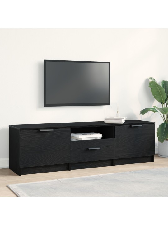 TV KAPP - MUST TAMME - 140X35X40 CM - VALMISTATUD TEHISPUIDUST