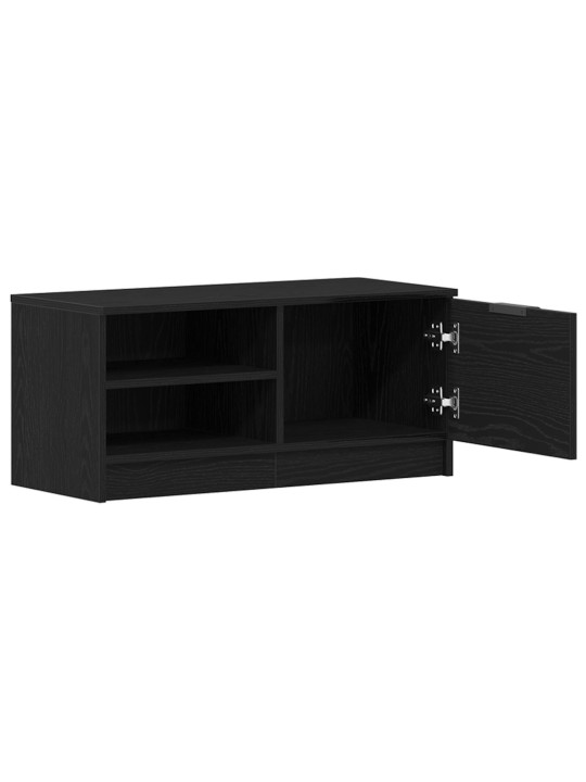 TV KAPP MUST TAMME 80X35X36,5 CM TÖÖDELDUD PUIT