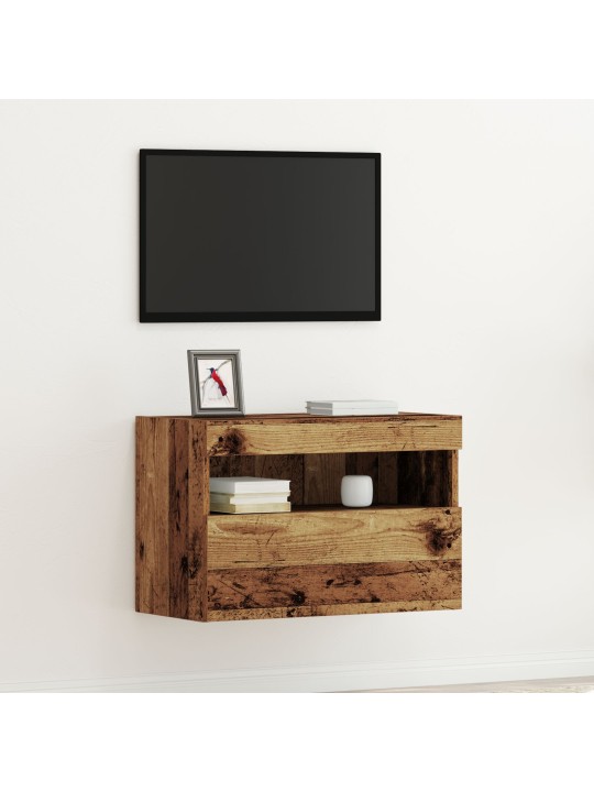 TV SEINA KAPID LED TULEDEGA VANA PUU 60X30X40 CM