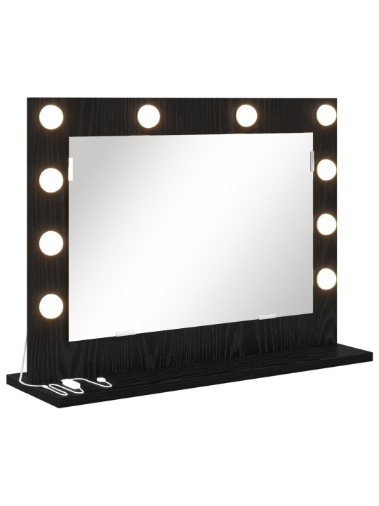 PEEGEL LED VALGUSEGA MUST TAMME 60X45X18 CM