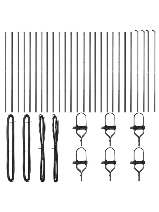 AEDAPOSTID 26 TK HALL Ø32 MM 150 CM GALVANISEERITUD TERAS
