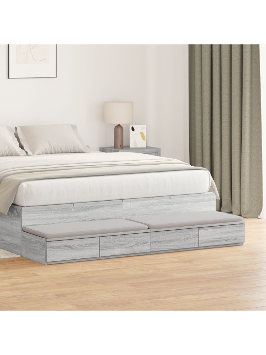 VOODI SAHTLID HALL SONOMA 140X36,5X16,5 CM TEHISPUIT