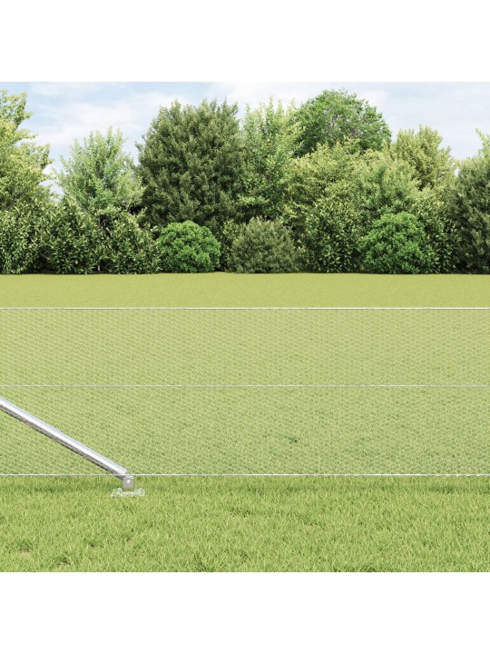 HEKSAGONAALNE AED 0.5X100 M TSINGITUD TERAS, AEDADE POSTID SPIKE'IGA 13 TK Ø32 MM 80 CM TSINGITUD TERAS