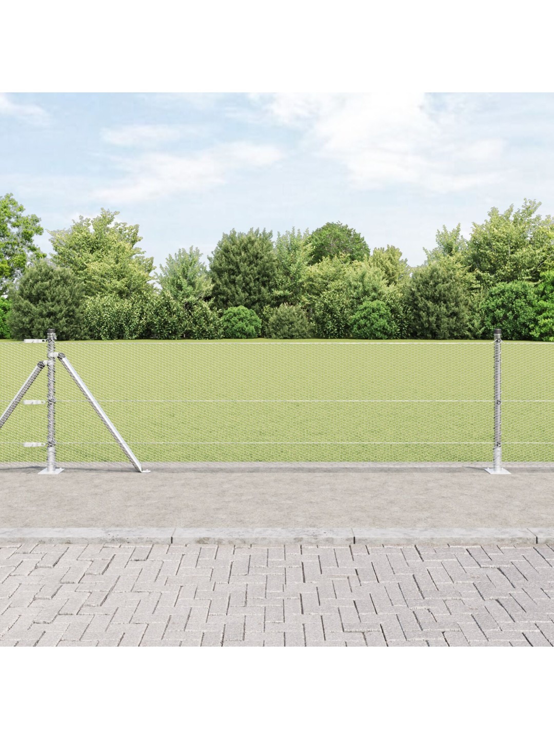 AEDADE KOMPLEKT 2 TÜKKI ZINGITUD TERAS 25 X 0.5 M VASTUPIDAV