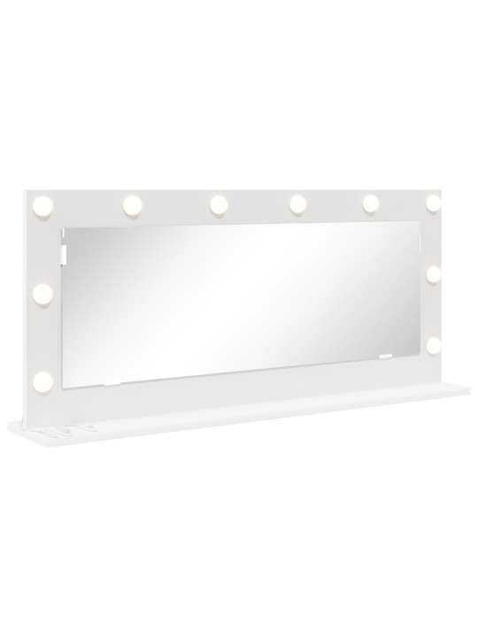 VANITY PEEGEL LED VALGUSTUSEGA VALGE 100X45X18 CM
