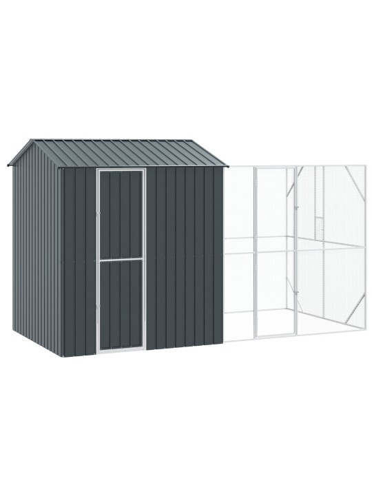 LINDUDE PUURI KOOS LAIENDUSEGA ANTHRACITE 210X421X247 CM TERAS