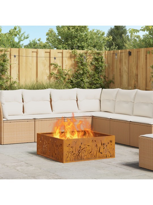 TULEASE KULDNE 80X80X30 CM ILMASTIKUKINDEL TERAS