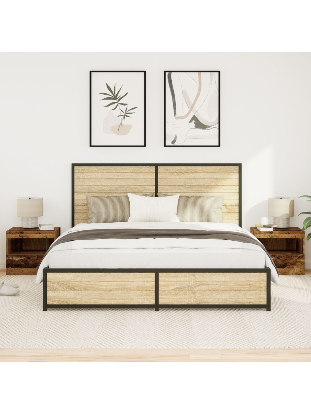 ÖÖKAPP LED-VALGETE 2 TK VANA PUIT 50X40X45 CM
