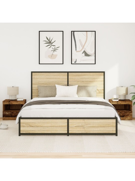 ÖÖKAPP LED-VALGETE 2 TK VANA PUIT 50X40X45 CM