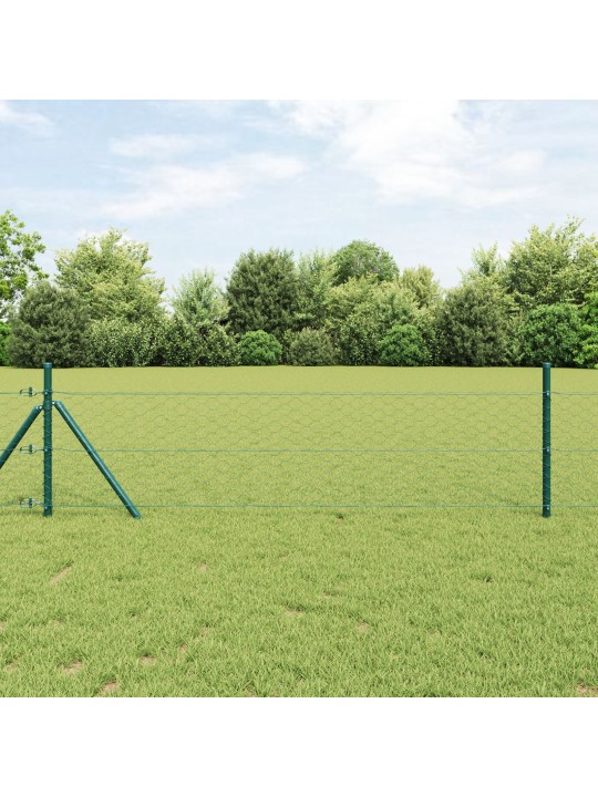 HEKSAGONAAL AED ROHELINE 1X10 M TERAS, AED POSTID 7 TK ROHELINE Ø32 MM 150 CM GALVANISEERITUD TERAS