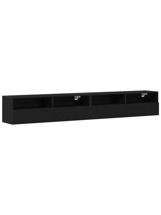 TV SEINARIIULID 2 TK MUST TAMM 100X30X30 CM TEHISPUIT