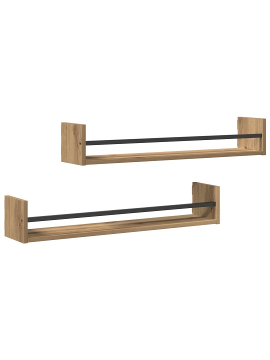 RIIULID 2 TK ARTISAN OAK 80X16X14 CM