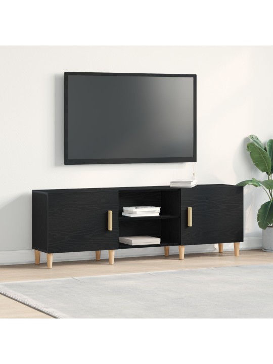TELERI ALUS - MUST TAMME, 150X30X50 CM, VALMISTATUD INSENERIPUIDUST