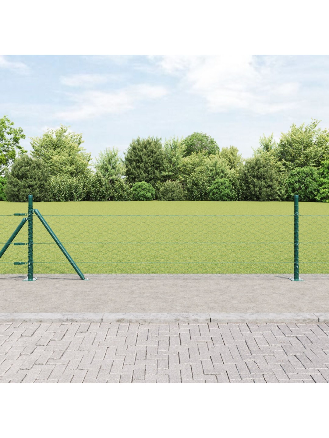 AEDADE KOMPLEKT 2 TK METSAROHELINE METALL 25 X 0.5 M KESTEV