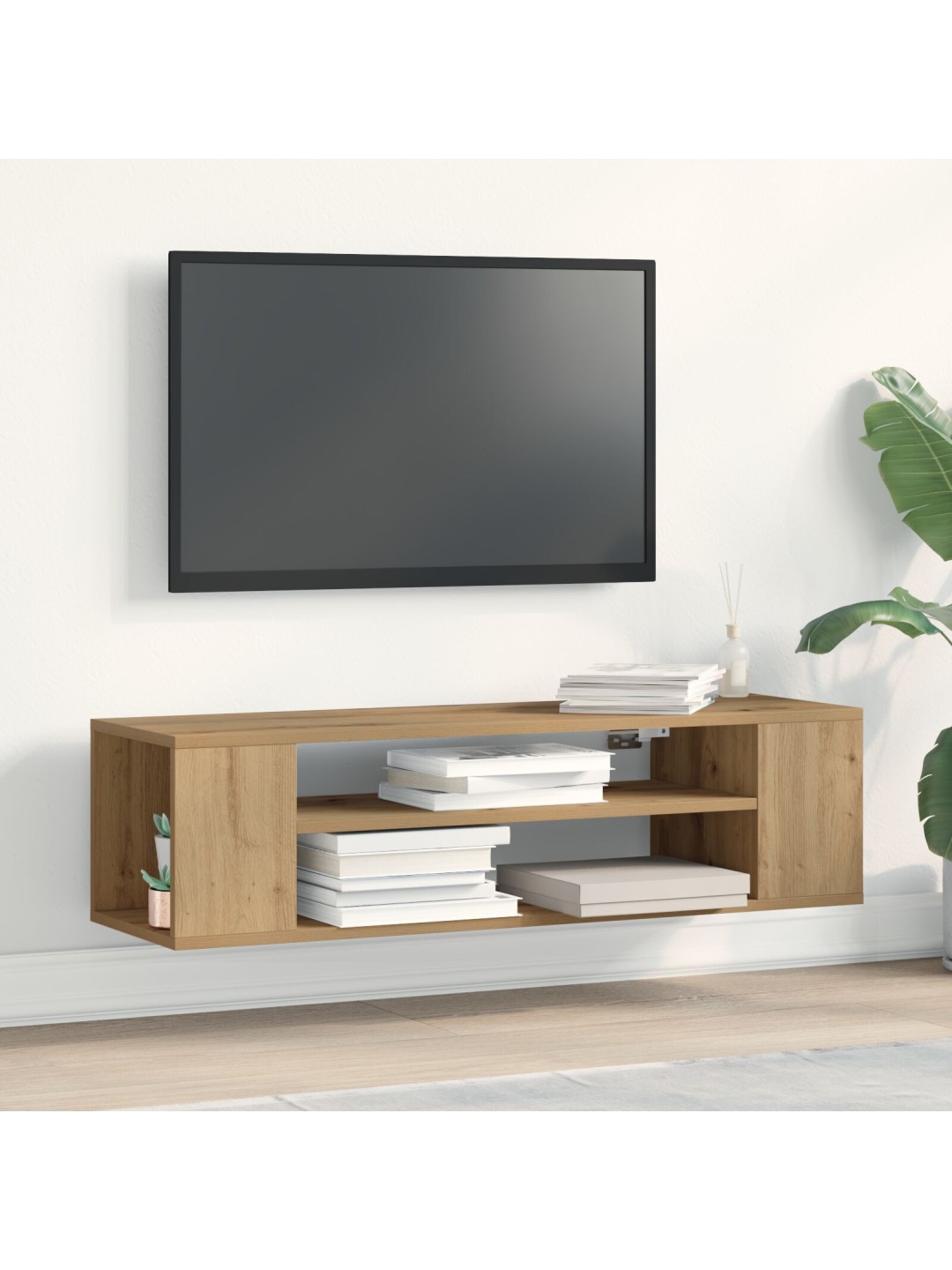 SEINALE PAIGALDATAV TV KAPP ARTISAN OAK 100X30X26,5 CM TEHISPUIT