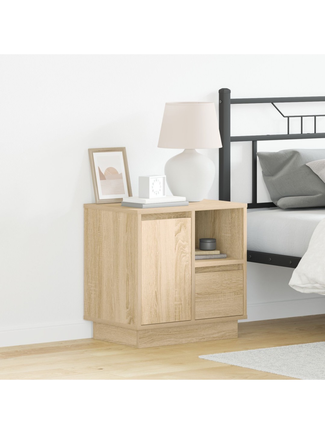 ÖÖKAPPIDEGA LED 2 TK SONOMA TAMM 50X34.5X50 CM