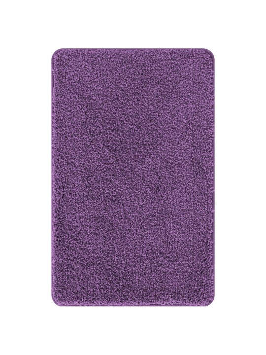 VANNITOAVAIP RISTKÜLIKU KUJULINE LILLA 50X80 CM POLÜPROPÜLEEN LIBISEMISKINDEL