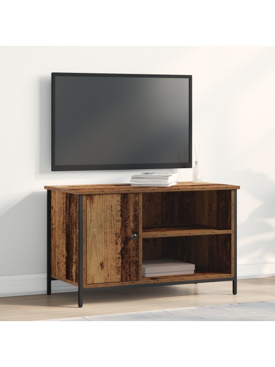 TV KAPP VANAST PUIDUST 80X40X50 CM VALMISTATUD PUIDUST JA TERASEST