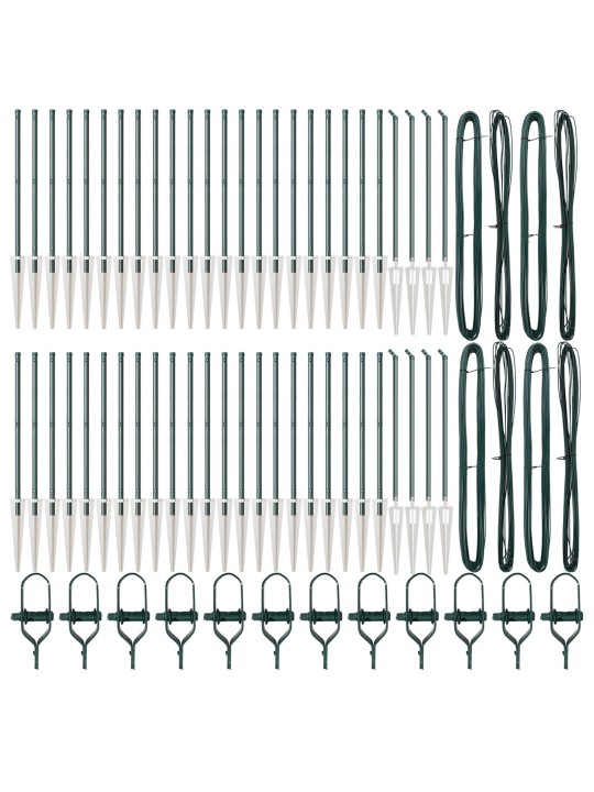 PIIRDETARAD POSTID SPIKE'IGA 52 TK Ø32 MM 120 CM GALVANISEERITUD TERAS