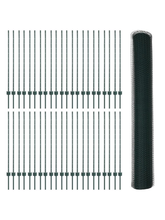 AEDPOSTID 11 TK U-KANAL ROHELINE 120 CM TERAS, KUUSNURKNE AED ROHELINE 1.2X100 M TERAS