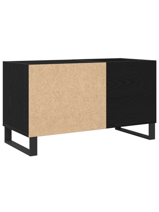 PLAATIDE KAPP, MUST TAMME, 84,5X38X48 CM, TÖÖDELDUD PUIT