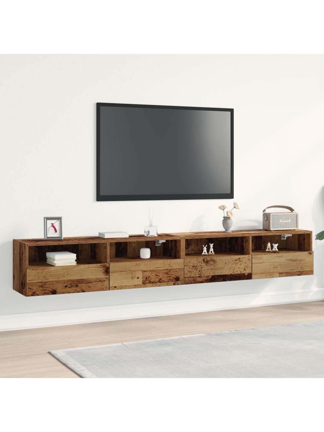 TV SEINALAUDADE KOMPLEKT 2 TK VANA PUIT 100X30X30 CM TEHISPUIT
