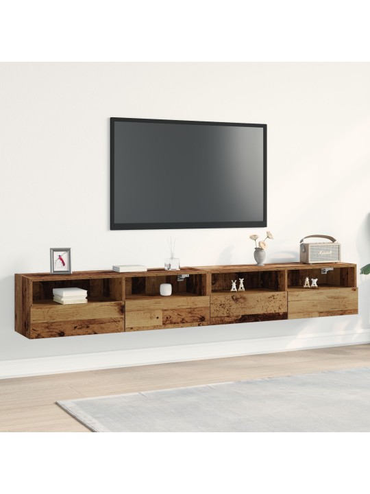 TV SEINALAUDADE KOMPLEKT 2 TK VANA PUIT 100X30X30 CM TEHISPUIT