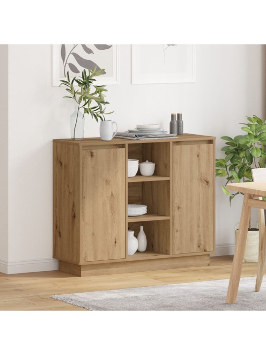 ÖÖKAPP LEDIGA KÄSITÖÖNA VALMISTATUD TAMM 90X32X75 CM TEHISPUIT