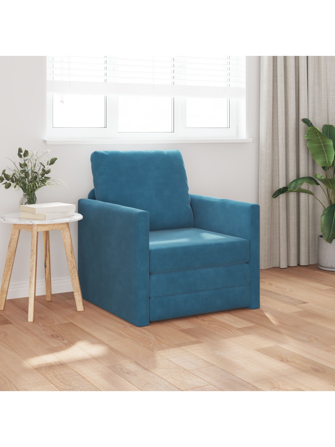 PÕRANDADIIVAN 2-IN-1 SININE 74X77X81 CM SAMET